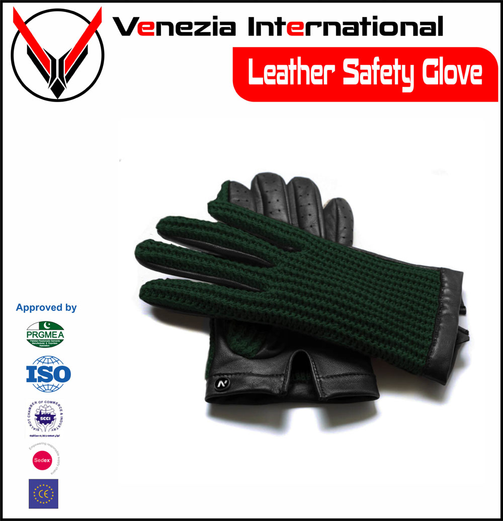 LEATHER SAFETY GLOVES