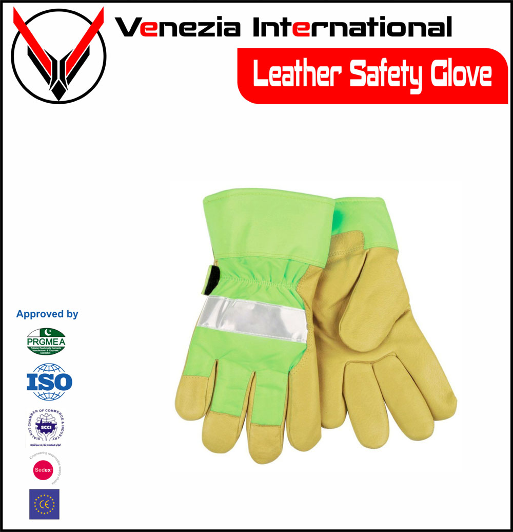 LEATHER SAFETY GLOVES