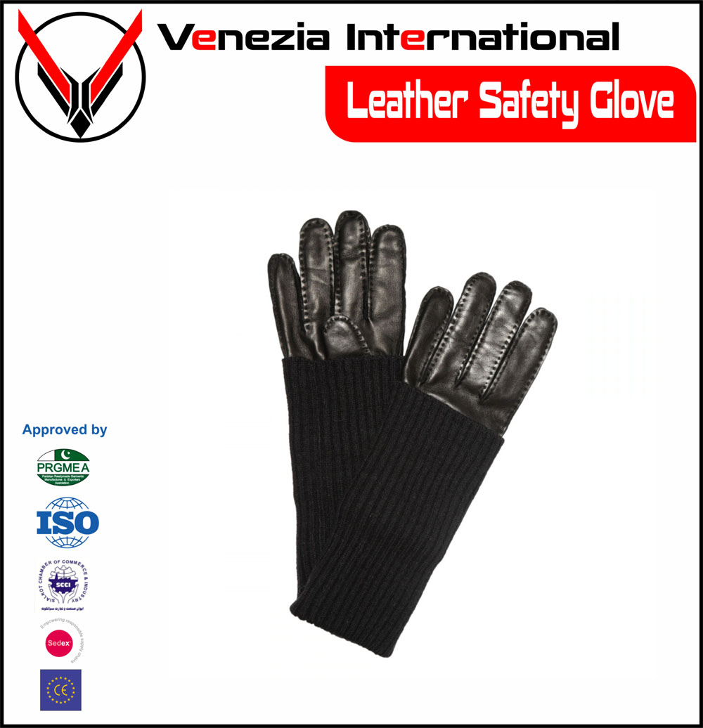 LEATHER SAFETY GLOVES