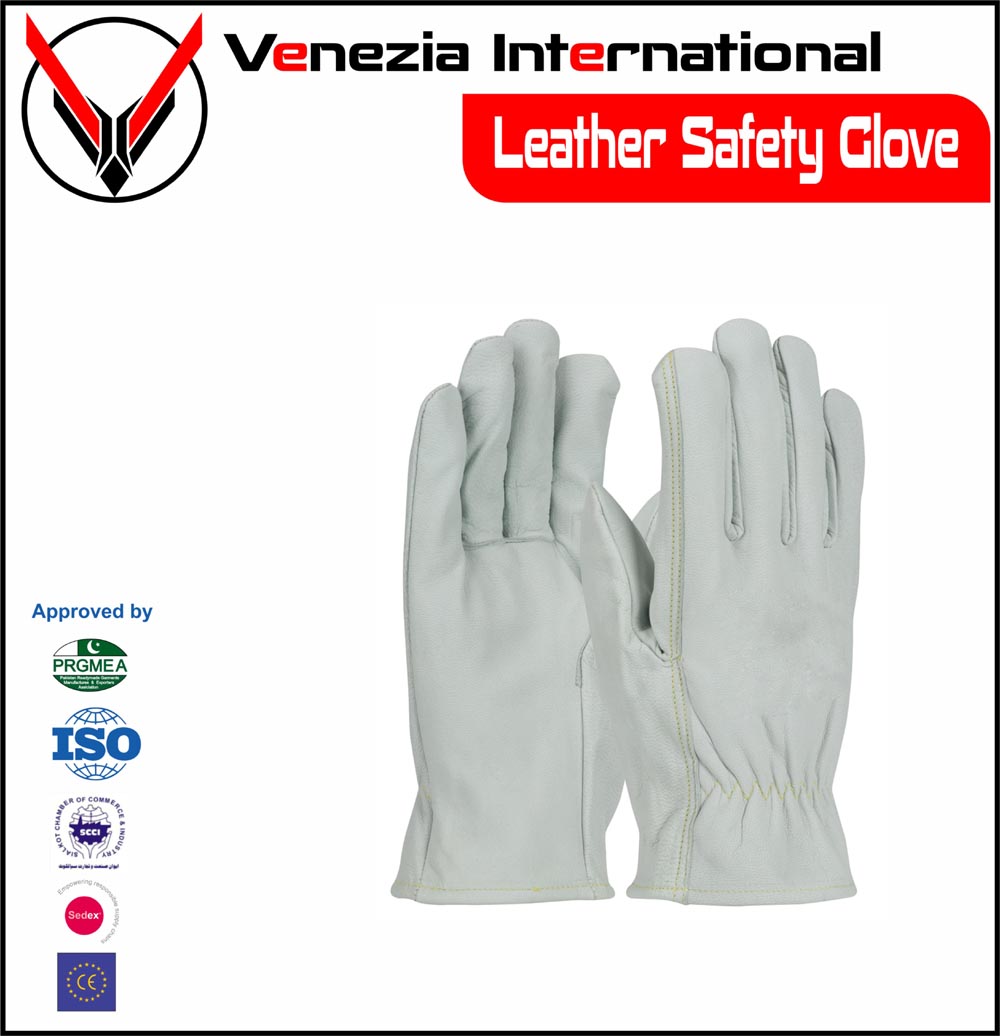 Leather Safety Gloves